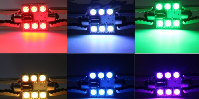 Vw passat b7 led interior lights